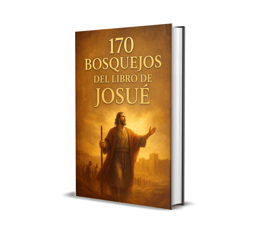 Portada de 170 bosquejos de Josué