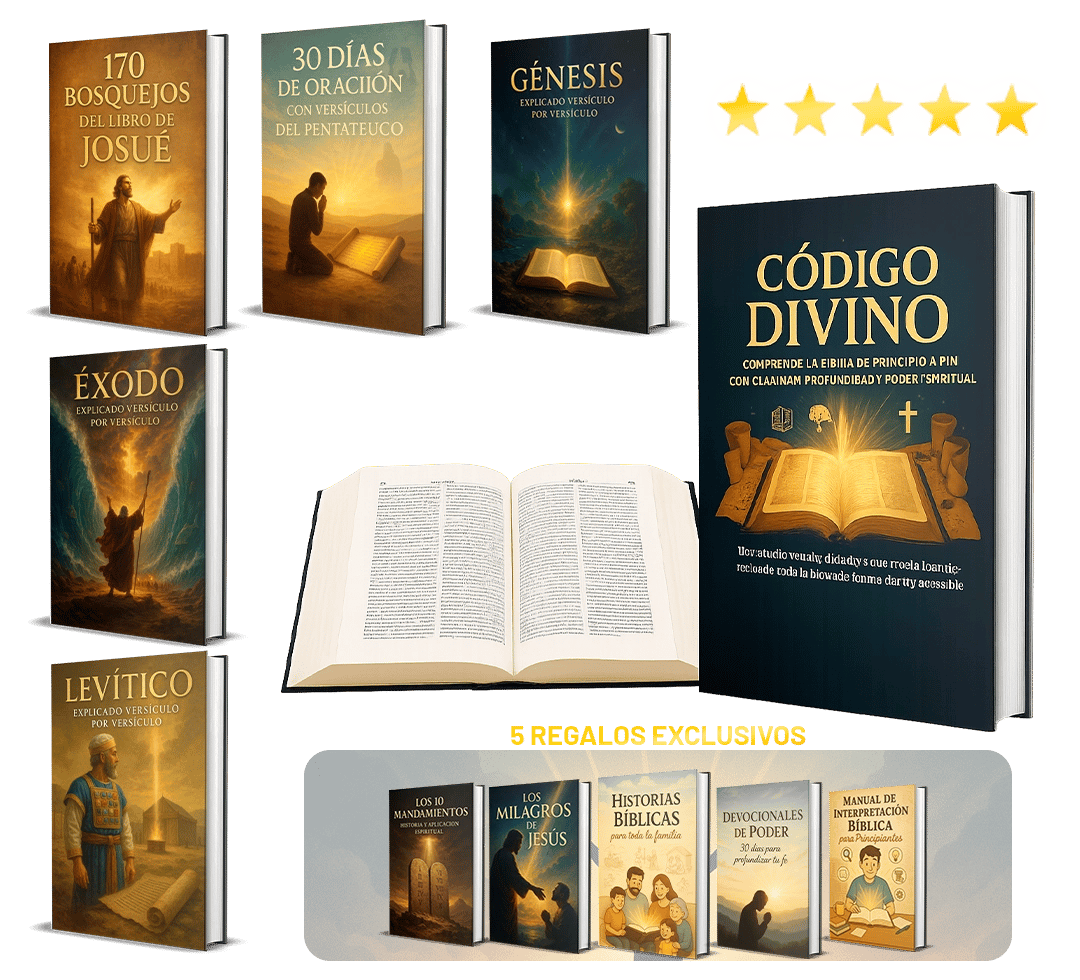 Colección digital Código Divino con estudios bíblicos y cinco bonos